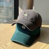 Korean-style simple all-season versatile sun-shading baseball cap that makes the face look smaller, unisex, large head circumference, embroidered