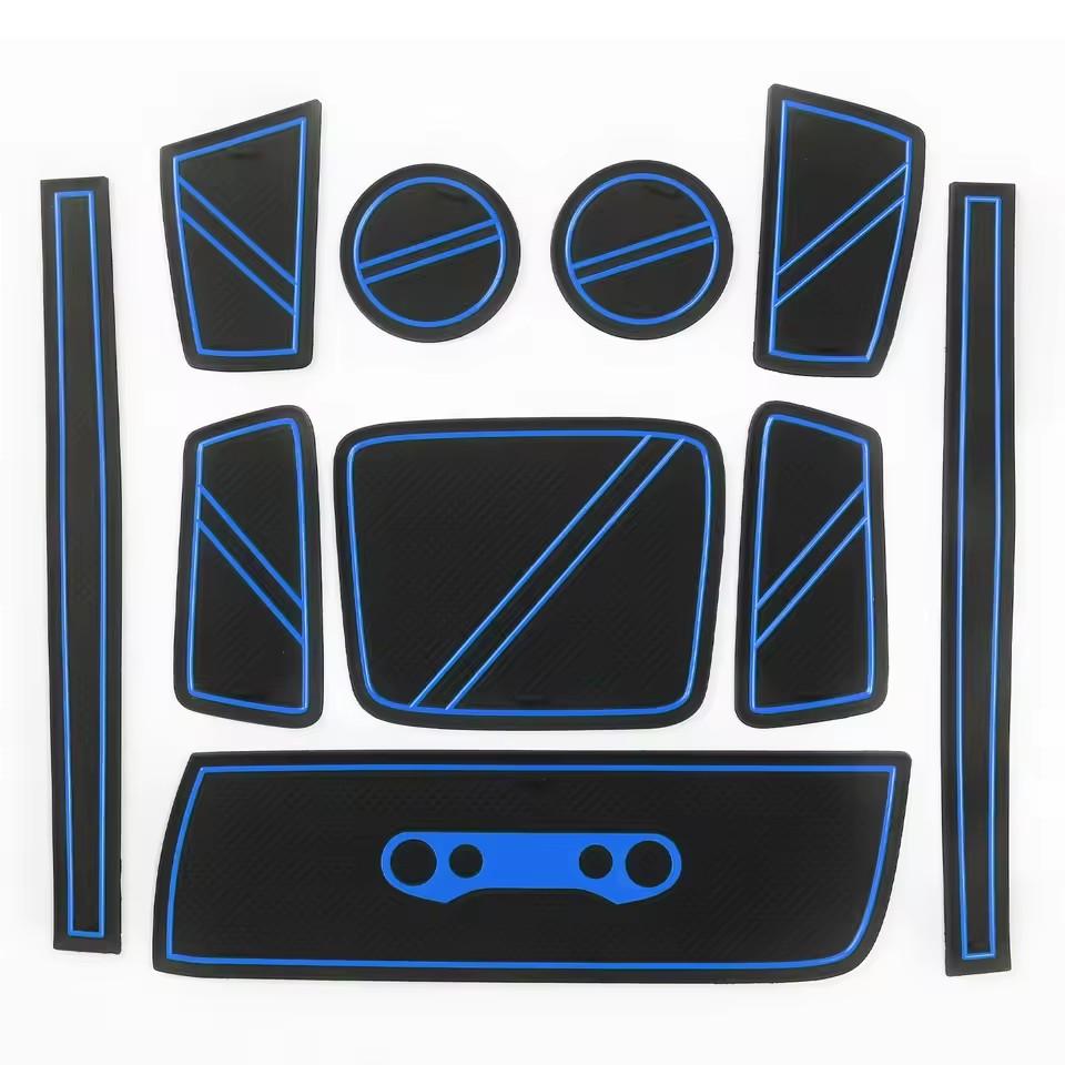 for Hyundai Casper 2025 2025 Anti-Slip Gate Slot Cup Mat Non-Slip Door Pad  Coasters Car Interior Accessories