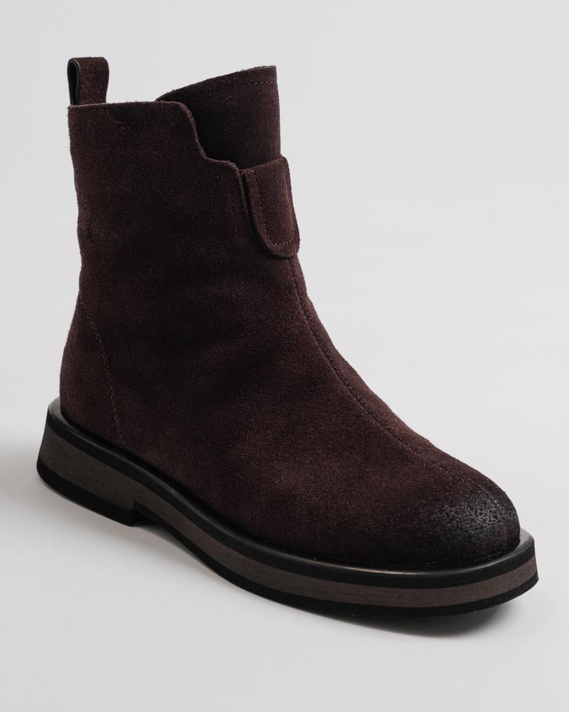 Winter Boots Lola Andy 93118 36 Dark Brown Suede Wool