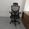 Home office chair, gaming chair, equipped with adjustable headrest, lumbar support, and reversible armrests - load capacity 85kg