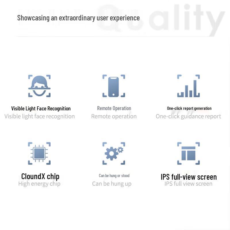 Deli DL-D8PRO Smart Cloud Attendance Machine CN plug (adapter included)