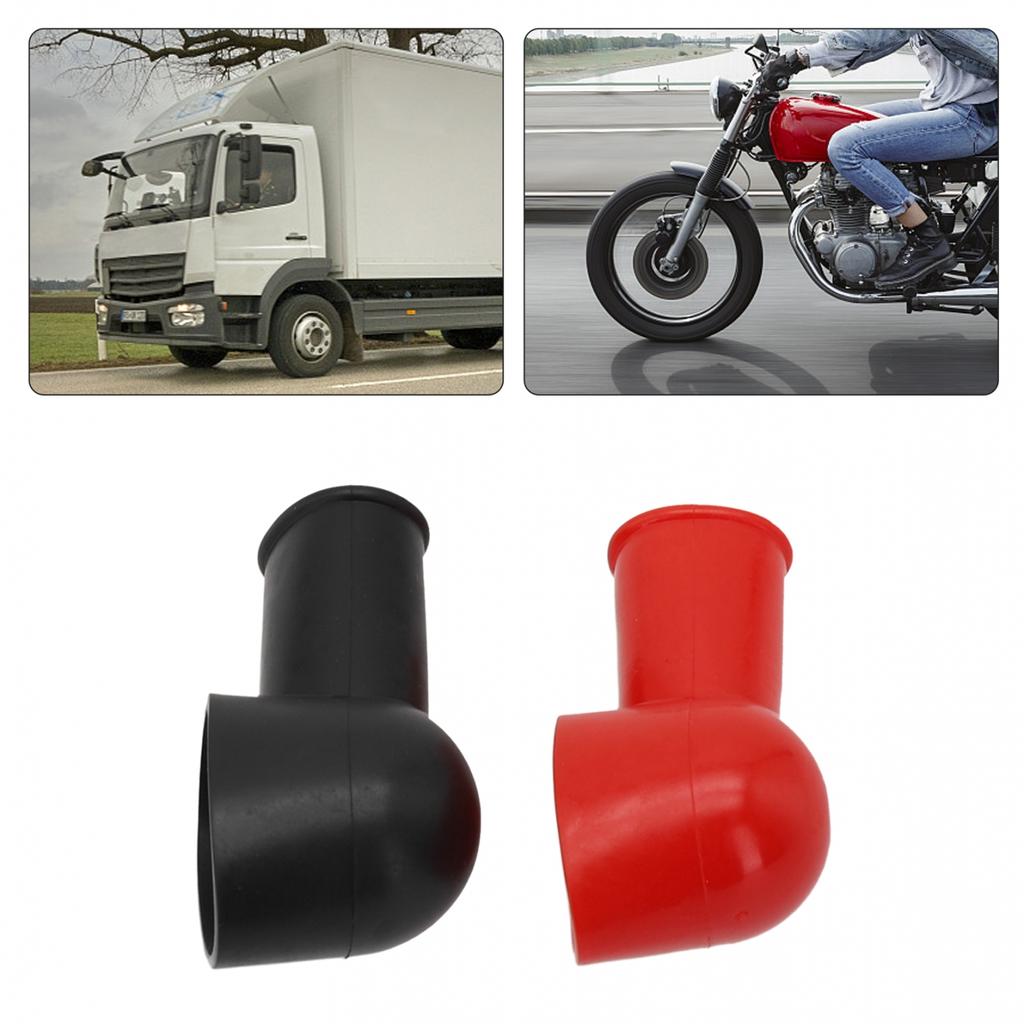 Protector Battery Terminal Cover Insulating Protection Equipment 2pcs Rubber
