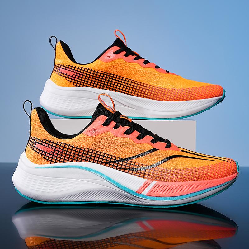 

Кроссовки для марафона из углеродного волокна для мужчин, спортивные кроссовки на воздушной подушке, легкие женские кроссовки для бега, мужская обувь для тенниса 36
