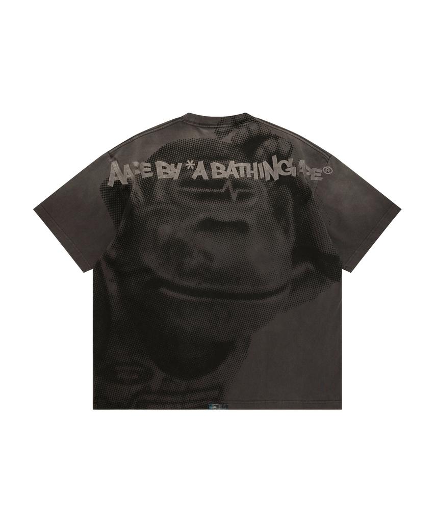 Eipeu Moonface Graphic T-Shirt Charcoal / Aaptem1882Xxqbkl