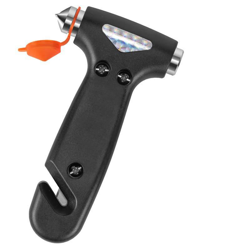 2-in-1 Car Safety Hammer with Window Breaker & Cutter