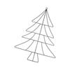 Space Saving Iron Frame Christmas Tree Decoration Iron Christmas Hanging Tree Designs For Yard Balcony Indoor