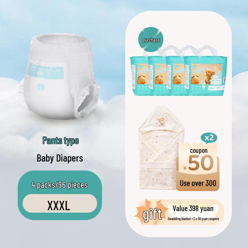 Labby Newborn & Infant Lightweight Breathable Diapers