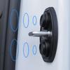 SEAMETAL 4pcs Car Door Silent Shock Pad Silicone Car Door Lock Anti-collision Protective Cover Shock Pad