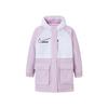 Cotton Hooded Color Block Raglan Long Sleeve Kids Tops Cherry-Blossom-Pink NY2342012GS-002