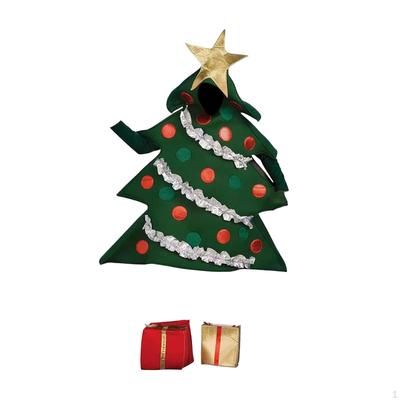 Christmas Tree Costume,Funny,Dress Up Sets,Green Xmas Cosplay for Role Play