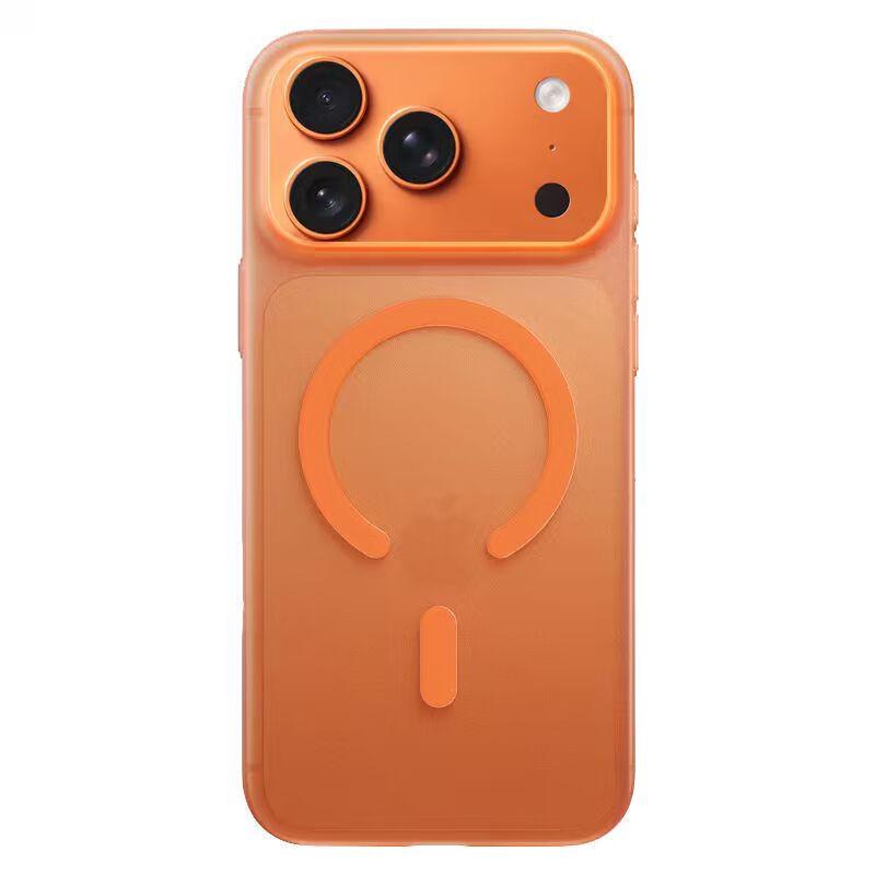 Compatible Apple iPhone 17 Pro Case Full Coverage Shockproof Magsafe Magnetic Fashion Ultra-Thin Semi-Transparent Matte Minimalist Hard Case