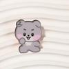 ZB1 Cartoon Animal Acrylic Brooch - Celebrity Style