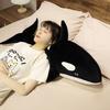 50/70/90 Cm Simulated Orca Soft Plaything Comfortable Fabric Snug Killer Whale Toss Backrest Warm Plush Chamber Bolster Sweet Living Space Display