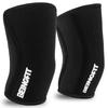 Beingfit Knieschoner für Kraft 1 Paar Training, Neopren, 5 mm, Rutschfest, Unisex, Erwachsene, (L)