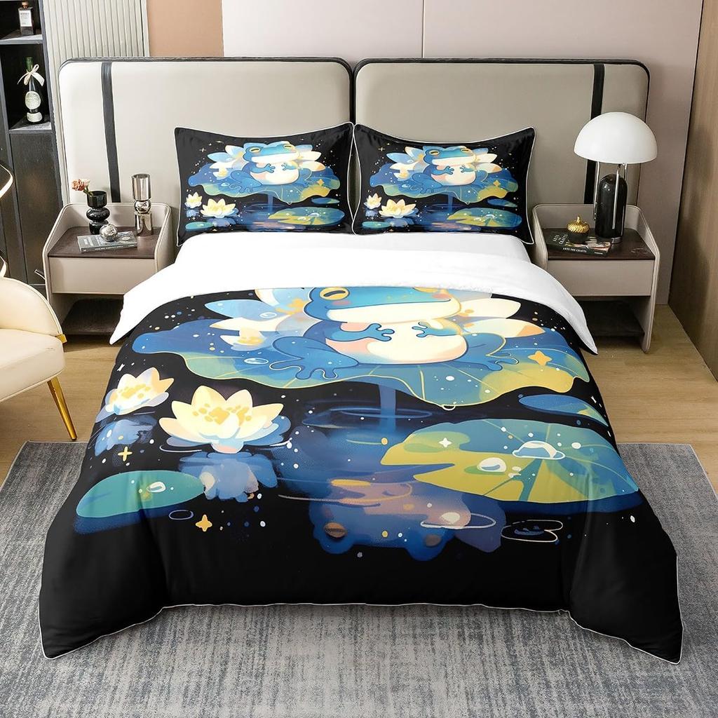 Butterfly Duvet Cover Queen King Size Flower Comforter Cover Set Butterflies Print Girl Butterfly Floral Bedding Set 3 Pcs