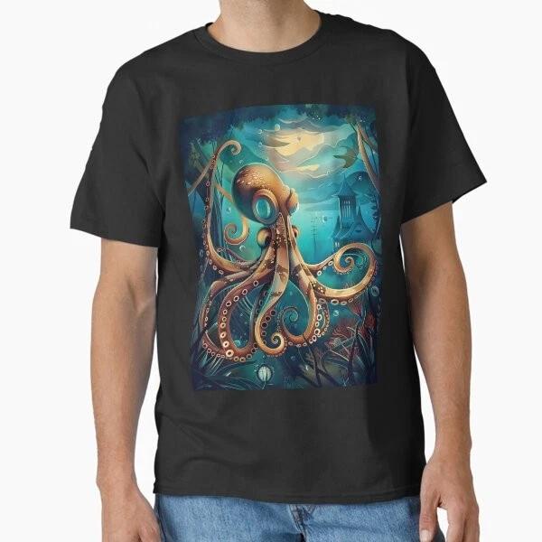 Gears In The Abyss Classic TShirt Made In UsaAus TShirt S2xl S