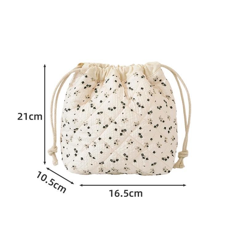 Beilian Large Capacity Drawstring Makeup and Skincare Storage Bag for Easy Portability