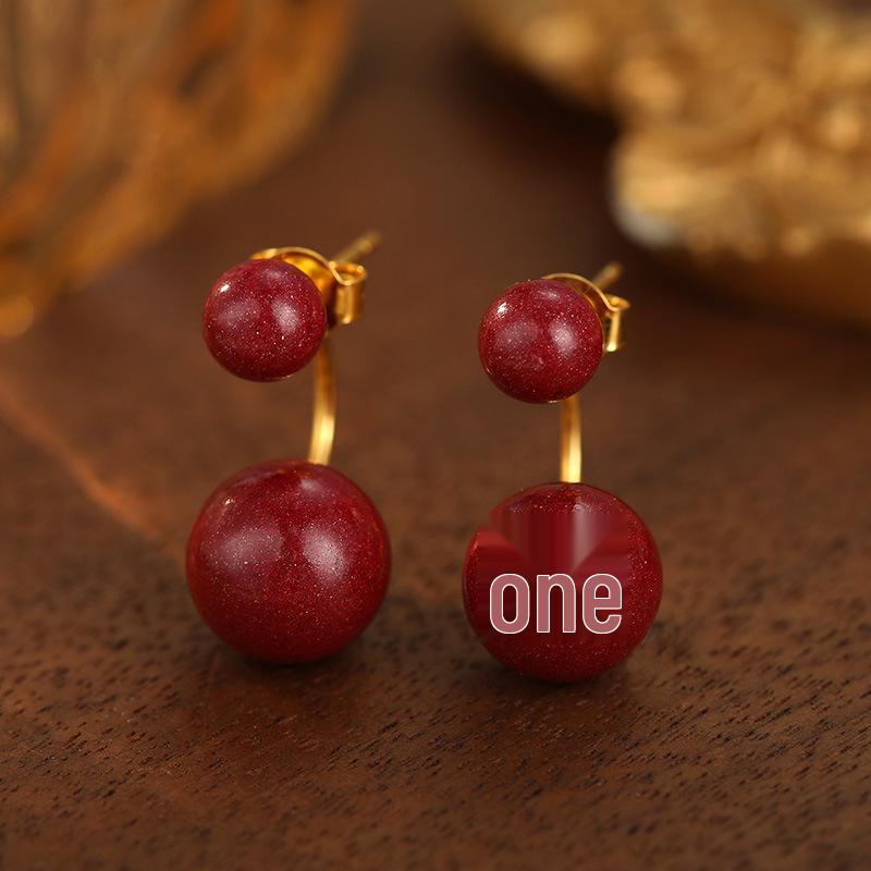 

Серьги-трансформеры Banyan Tree S925 серебро с фиолетовым золотым песком для женщин - Коллекция высокого класса Осень/Зима 2024 к Новому году. 925 Silver