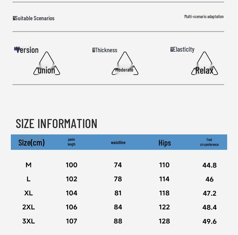 Mark Fairwhale Men's Ice Silk Casual Straight-Leg Pants