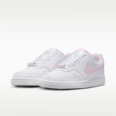 Women's Sneakers Nike Wmns Court Vision Low 'White Pink Foam'