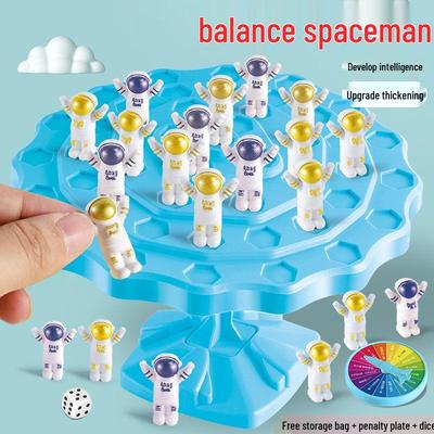 Hot-Selling Children's Astronaut Frog Balance Tree Stacking Puzzle