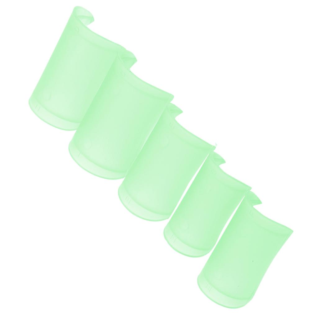 5 Stück Flötenmembranschutz ABS Traditionelles Chinesisches Instrument Zubehör DM?01Grün