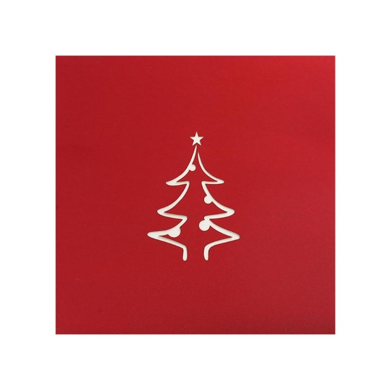 Anniversary Gifts Postcard 3D Pop Up Santa Cards for Memorable Greetings and Invitations