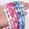 Natural Hand of Fatima Pearl Shell Beads Charm Loose Spacer Beads for Making DIY Necklace Bracelets Jewelry Earrings Supplies