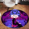 Buffy (19) Round Office Rug Decorative Floor Rug for Office Bedroom Living Room and Home Space