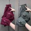 Women's 2026 Quick-Dry Ice Silk Tapered Harem Pants: Breathable, Lightweight, Casual Sportswear