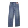 Women's High-Waisted Fleece-Lined Wide-Leg Jeans - Popular Winter 2024 Style