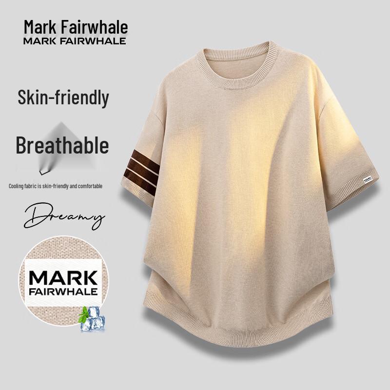 

MARK FAIRWHALE Men s 2026 Summer Cooling Knit Short Sleeve T-Shirt L