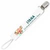 Planetee Pacifier Clip for Name LYANA Doe Eyes Like Mommy | Pacifier Clip Baby Shower Gift