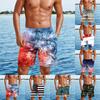 Men's Independence Day Print Casual Fashion Shorts Men's Printed Loose Breathable Shorts