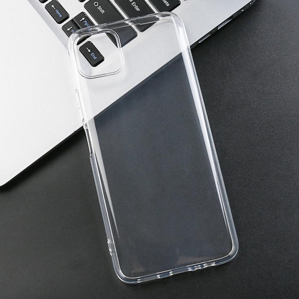 

For Wiko T3 TPU Case Transparent Protective Phone Cover (Big Rear Lens Hole) A