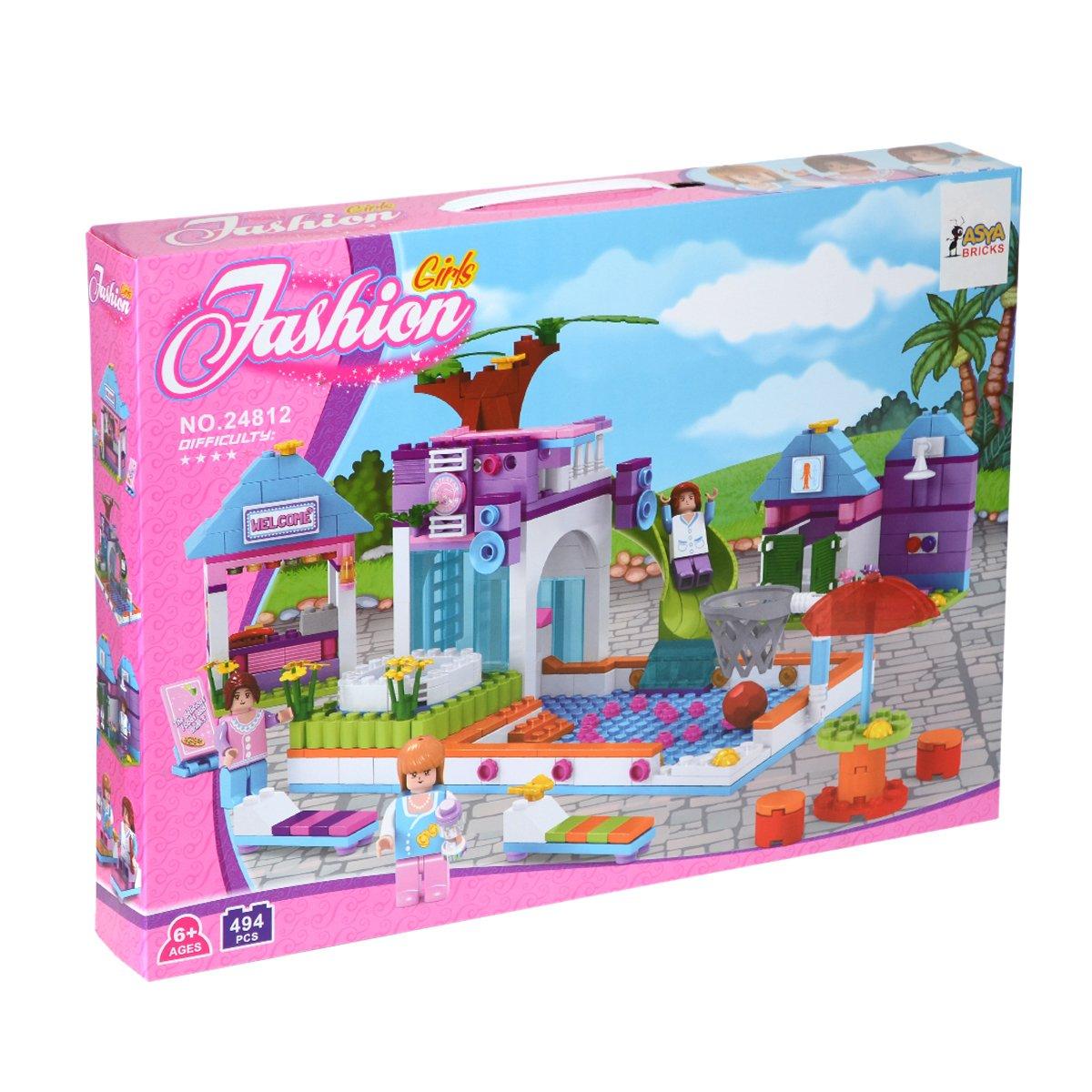 

0131 24812 Asya Bricks Fashion Block Set / 494 шт.