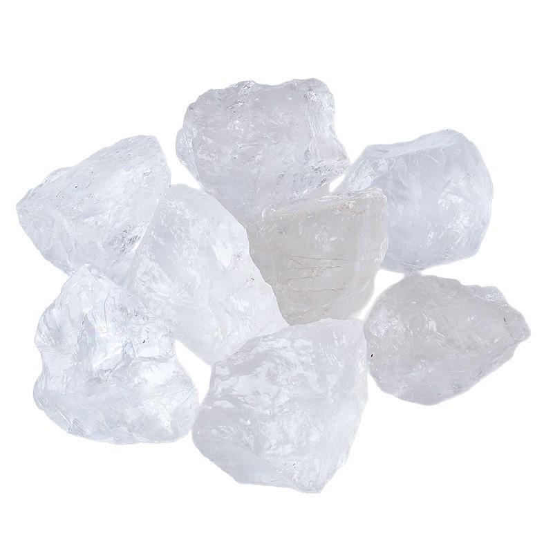 Natural Raw Stone Incense & Landscaping Crystals: White, Yellow, Purple Crystal Diffuser Stones