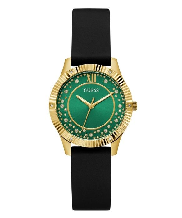 Montre - GUESS - GW0766L3 - Silicone Doré - Acier Inoxydable - Quartz Japonais
