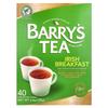 Barry's Tea Chá Irlandês de Café da Manhã, Pacote com 40, 125g (4,40oz)