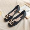 Square Toe Slip-on Women's Flat Shoes Summer Ladies Footwear Quick Delivery 2025 Cheap Liquidation With Discount 39 Shoe