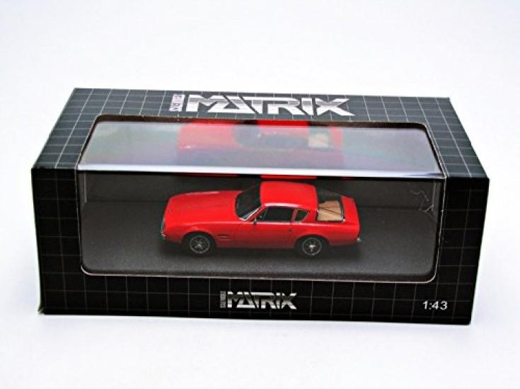 MATRIX Scale Ghia 230S Coupe 1963 Red Finished Product 1/43