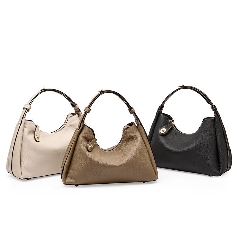 High-End Genuine Leather Shoulder Crossbody Bag