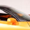 Carbon Fiber Exterior A-Pillar Panel Trim Whield Kit For Corvette C7 2014-19