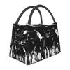 Rapper Playboi Carti Die Lit Insulated Lunch Bag for Women Bento Storage Food Boxes Container Cooler Thermal Lunch Box Tote