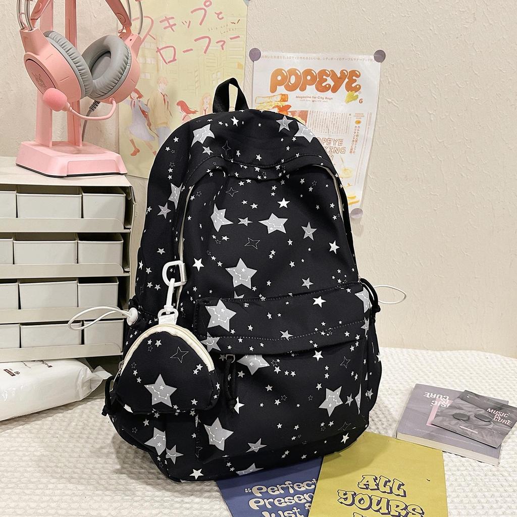 2025 Large-Capacity Cute Star Japanese Backpack for Primary School Girls