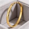 European and American Color Bamboo Light Luxury Women's Fashion Niche High-end Bracelet