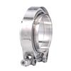 304 Stainless Steel V Band Clamp  2" 2.5" 3 Inch 51 63 76 mm Turbo Exhaust Pipe Vband Clamp Male Female Flange V Clamp Kits