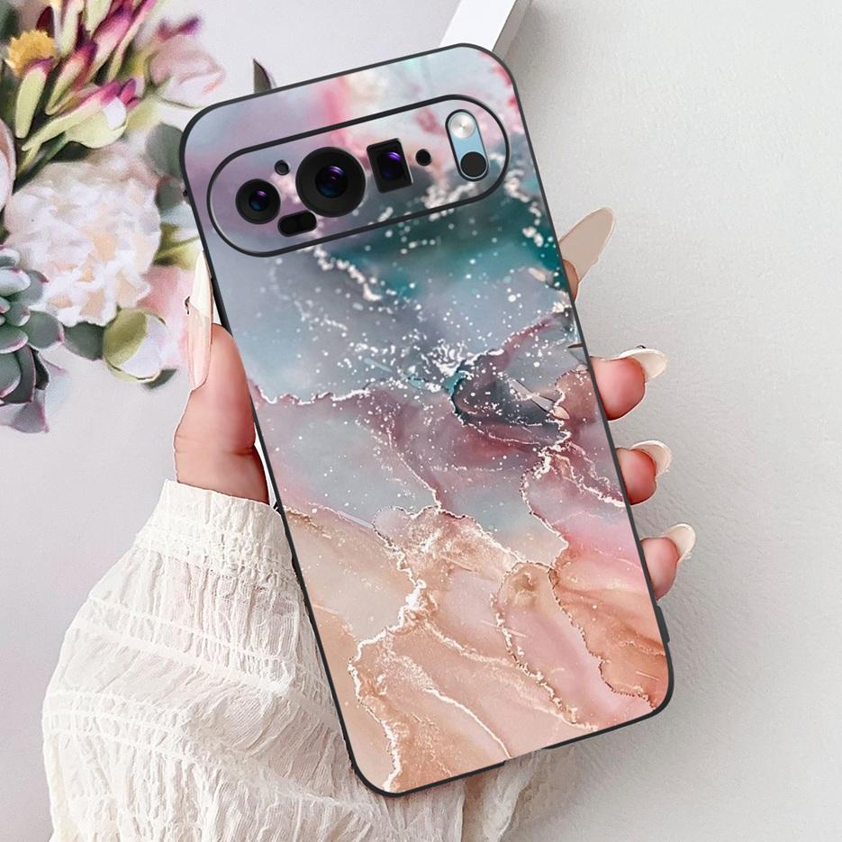 For Google Pixel 9 Pro Case Pixel9A New Fashion Painted Cover Soft TPU Phone Case For Google Pixel 9A Pixel9 Pro Back Cover Bags