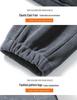 Men's Korean Style Corduroy Cuffed Sweatpants - Autumn/Winter Casual Loose Fit Trousers
