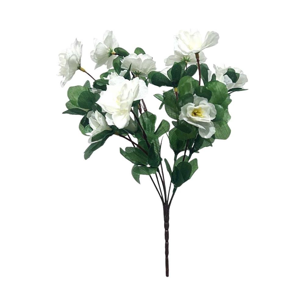 Fake Flowers Artificial Azalea Flowers Branches Simulation Plant Real Touch Simulation Azalea Floral Floral Craft Art Handmade
